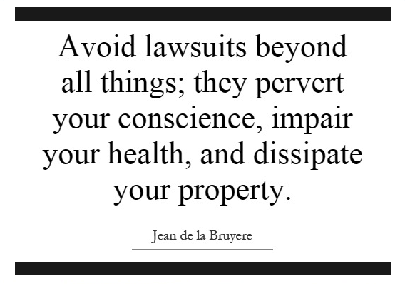 avoid lawsuits