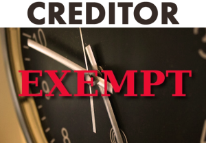 creditor exemptions